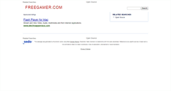 Desktop Screenshot of freegamer.com