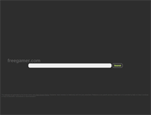 Tablet Screenshot of freegamer.com